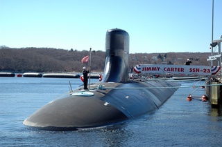 USS Jimmy Carter deployed in 2001.<br/>Tapping undersea cables to intercept communications of foreign countries.